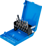 Conjunto de tarraxas / brocas | HSS-G | 7 peças