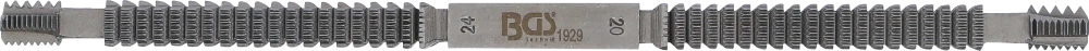 Lima para roscas | para rosca interna/externa | Whitworth 10 - 24