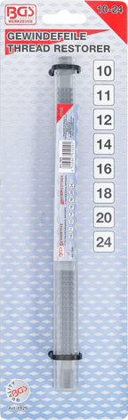 Lima para roscas | para rosca interna/externa | Whitworth 10 - 24