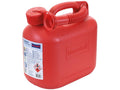 Plástico Jerri can - Vermelho 5 lts (Petrol) (S.19321)