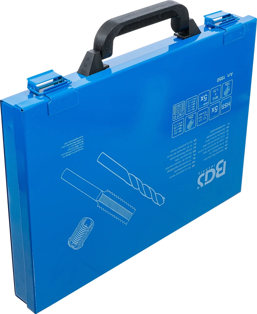 Kit de reparação de roscas | M5 - M12 | 130 peças