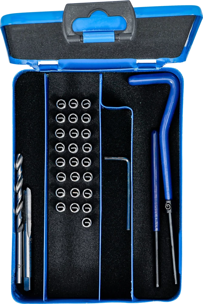Kit de reparação de roscas | M5 x 0,8 | 29 peças