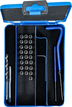 Kit de reparação de roscas | M5 x 0,8 | 29 peças