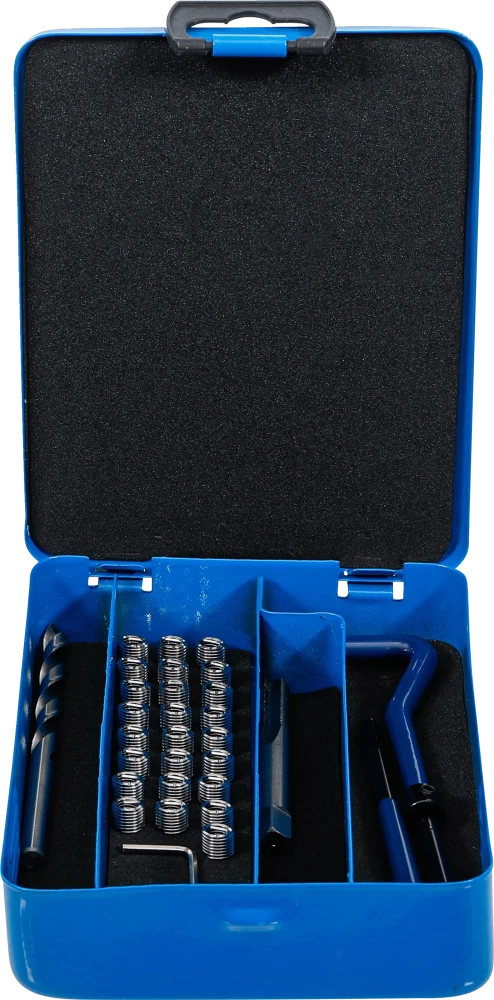 Kit de reparação de roscas | M6 x 1,0 | 29 peças