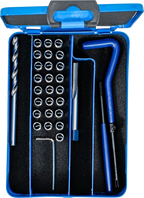 Kit de reparação de roscas | M6 x 1,0 | 29 peças