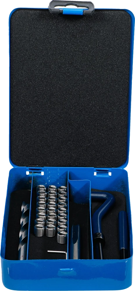 Kit de reparação de roscas | M8 x 1,25 | 29 peças