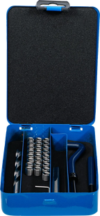 Kit de reparação de roscas | M8 x 1,25 | 29 peças