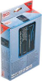Kit de reparação de roscas | M8 x 1,25 | 29 peças