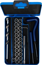 Kit de reparação de roscas | M10 x 1,5 mm | 29 peças