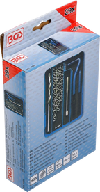 Kit de reparação de roscas | M10 x 1,5 mm | 29 peças