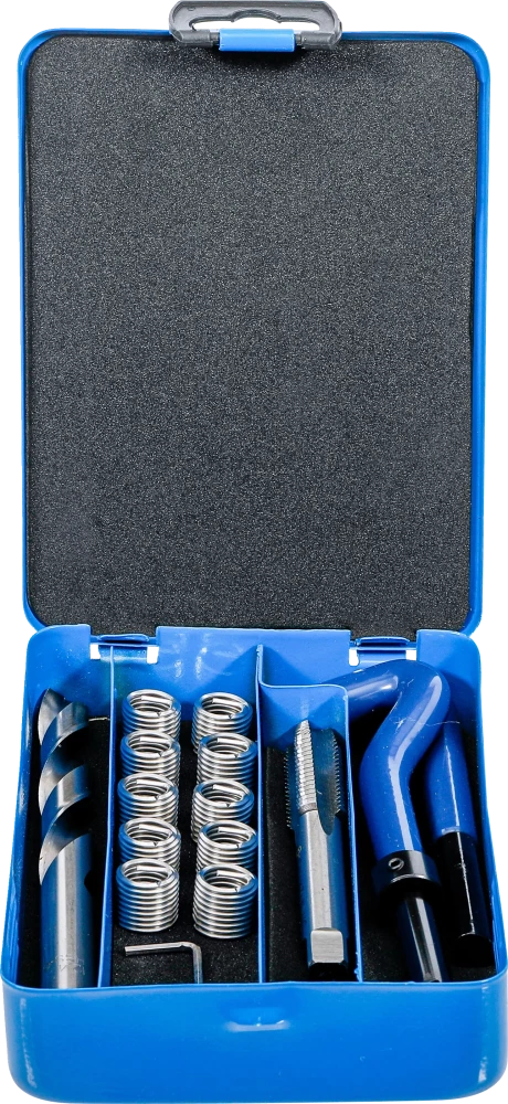 Kit de reparação de roscas | M12 x 1,75 | 14 peças