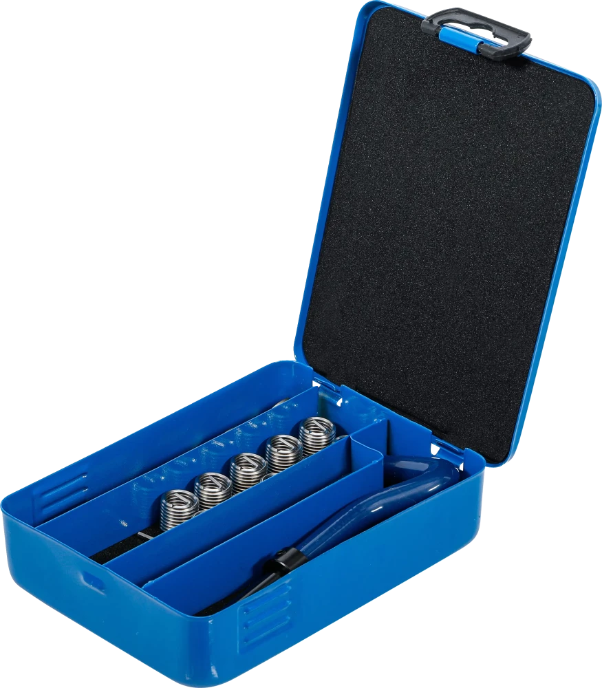 Kit de reparação de roscas | M12 x 1,75 | 14 peças