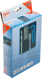 Kit de reparação de roscas | M12 x 1,75 | 14 peças