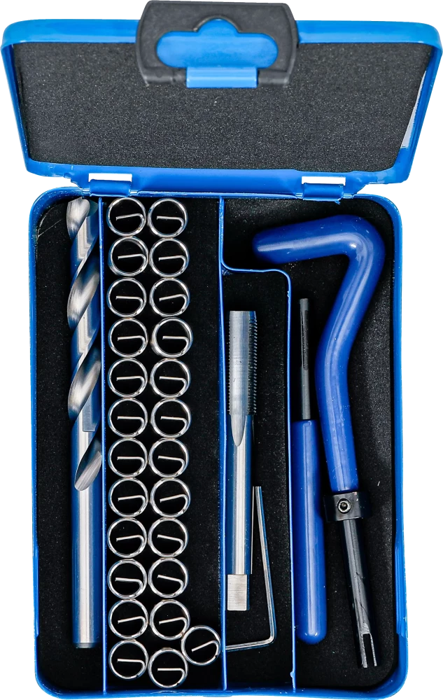 Kit de reparação de roscas | M10 x 1,0 | 14 peças