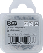Encaixes roscados de substituição | M8 x 1,25 | 25 peças