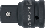 Adaptador para chave de caixa de impacto | Quadrado interno 20 mm (3/4") - Quadrado externo 25 mm (1")