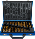 Conjunto de brocas helicoidais | HSS | de nitrato de titânio | 1 - 10 mm | 170 peças
