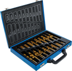 Conjunto de brocas helicoidais | HSS | de nitrato de titânio | 1 - 10 mm | 170 peças