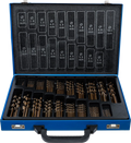 Conjunto de brocas helicoidais | HSS | 5 % de liga de cobalto | 1 - 10 mm | 170 peças