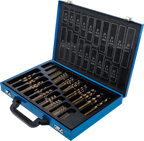 Conjunto de brocas helicoidais | HSS | 5 % de liga de cobalto | 1 - 10 mm | 170 peças