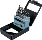 Conjunto de brocas helicoidais de HSS | 1 - 10 mm | 19 peças