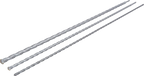 Conjunto de brocas de furação de parede | Eixo SDS | 12 / 16 / 24 mm | 3 peças