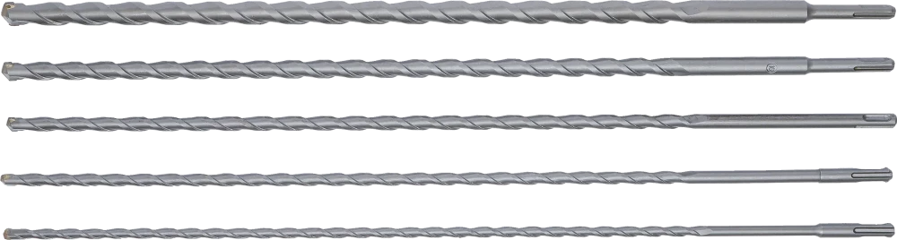 Conjunto de brocas de furação de parede | Eixo SDS | 8 - 20 mm | 5 peças