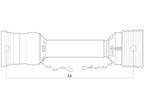 Protecção transmissão - Easylock homocinética, (Lz) Comprimento: 1010mm, Embalagem: Pequeno. (S.20231)