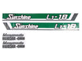 Kit Autocolantes L1-18 (S.20365)