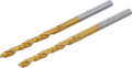 Broca helicoidal | HSS-G | de nitrato de titânio | 3,0 mm | 2 peças