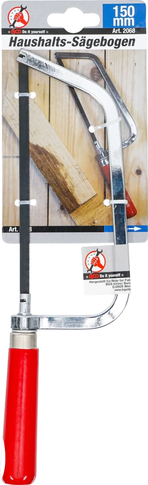 Arco de serra para uso doméstico | 150 mm