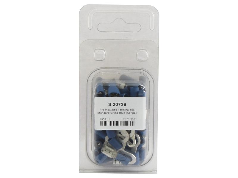 Agripak 80 un. Kit Terminais Azul (S.20726)