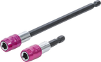 Conjunto de suportes de pontas automáticos | Saída de sextavado interno 6,3 mm (1/4") | 60 / 150 mm | 2 peças