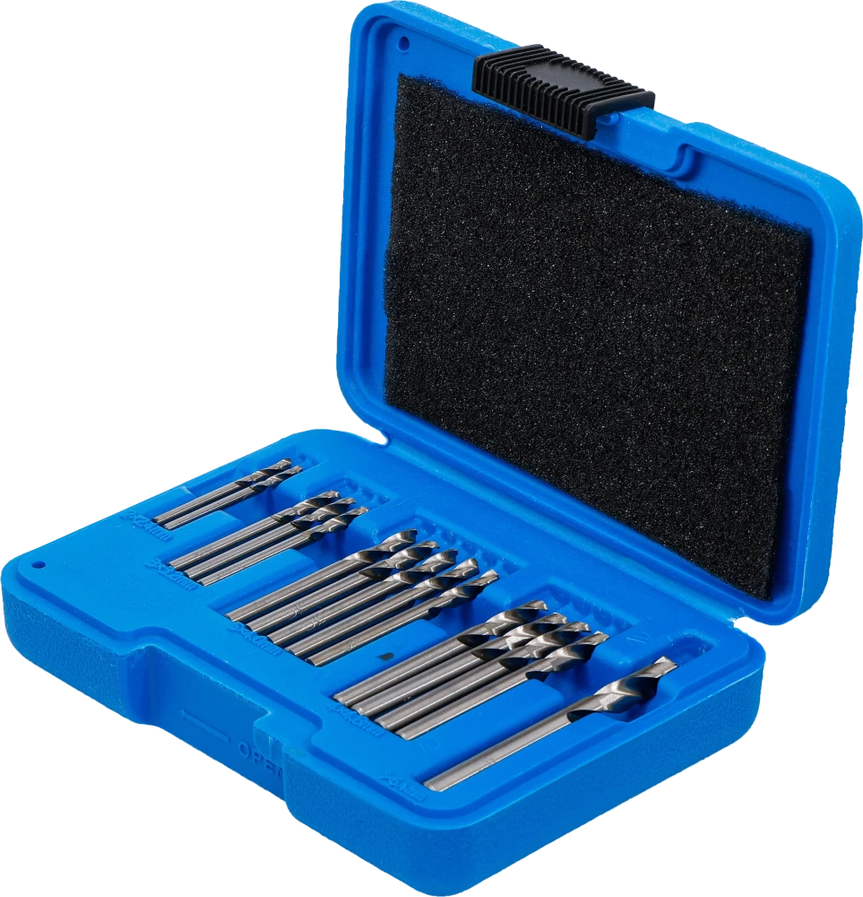 Conjunto de brocas de rebites cegos | HSS | 2,4 - 6,4 mm | 15 peças