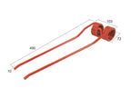 Mola Comp:490mm, Larg:103mm, Ø10mm - para JF, Stoll Aplicavel em: 14330308 (S.21310)