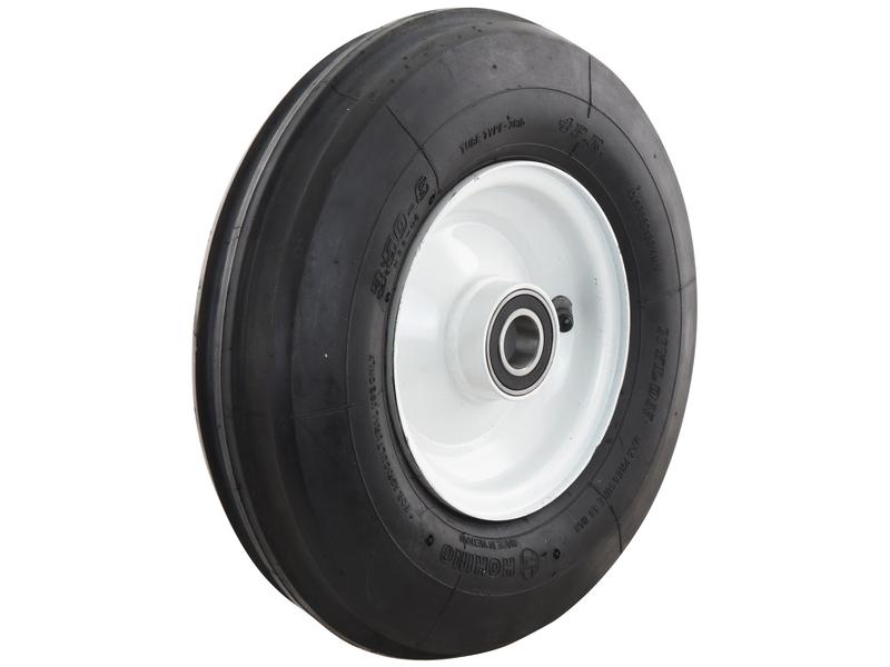 Roda Completa, 3.50 - 6, 6'', 4PR, 3 Rib (S.21394)