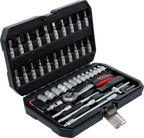 Conjunto de Chaves de Caixa 1/4" | 46 Peças