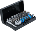 Conjunto de Chaves de Caixa Gear Lock 1/4" | 28 Peças