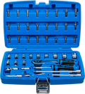 Conjunto de Chaves de Caixa 1/4" Super Lock | 46 Peças