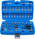 Conjunto de Chaves de Caixa 1/4" Super Lock | 46 Peças | Com Pega Deslizante