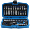 Conjunto de Chaves de Caixa Pro Torque 1/4" | 53 Peças | Mala BGS