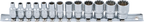 Conjunto de encaixes para chave de caixa Gear Lock | Entrada de quadrado interno de 6,3 mm (1/4") | 13 peças
