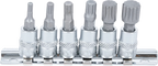 Conjunto de Encaixes para Pontas | XZN | 1/4" | 6 peças