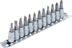 Conjunto de Encaixes para Pontas | 1/4" | 12 peças