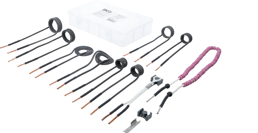 Conjunto de bobinas de indução para aquecedor por indução | para BGS 2169, 3391 | 12 peças