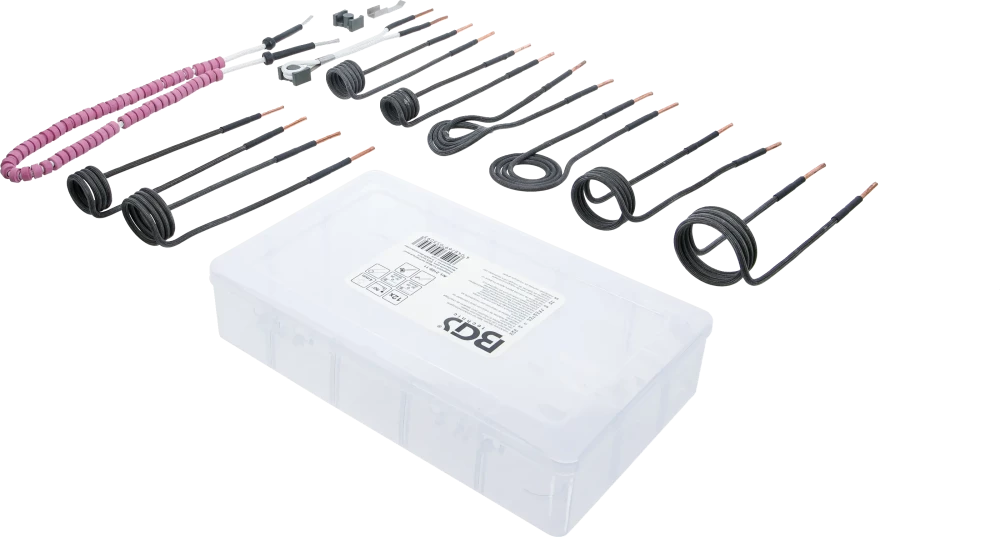 Conjunto de bobinas de indução para aquecedor por indução | para BGS 2169, 3391 | 12 peças