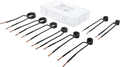 Conjunto de bobinas de indução para aquecedor por indução | modelo reto | para BGS 2169, 3391 | 8 peças