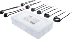Conjunto de bobinas de indução para aquecedor por indução | modelo reto | para BGS 2169, 3391 | 8 peças