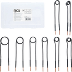Conjunto de bobinas de indução para aquecedor por indução | modelo reto | para BGS 2169, 3391 | 8 peças
