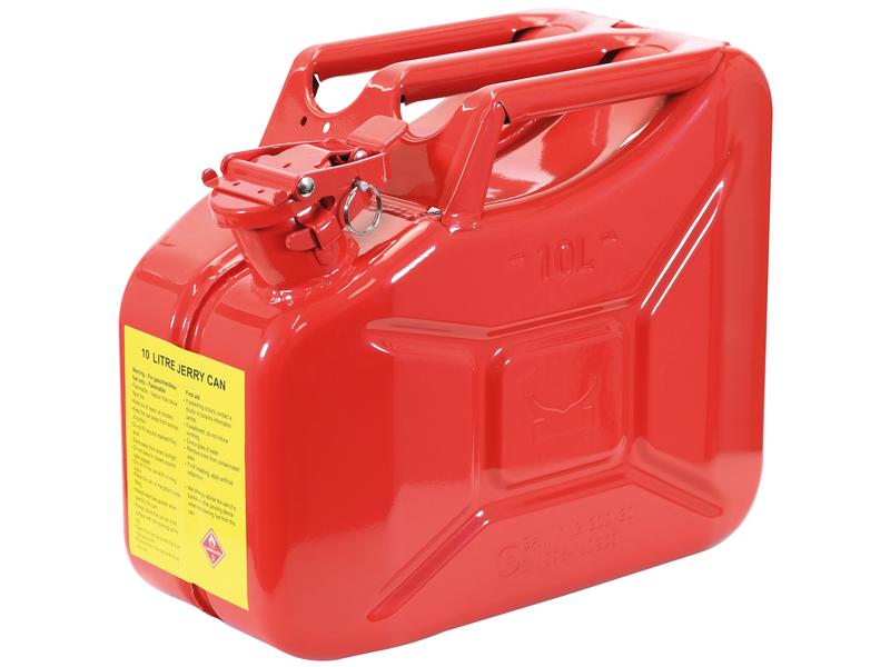 Metal Jerri can - Vermelho 10 lts (Petrol) (S.21694)